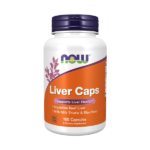 Now Foods Liver Caps with Milk Thistle and EleutheroSupports Liver Health 100 Capsules