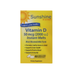 Sunshine Vitamin D 50mcg (2000 IU) Melts