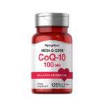 PipingRock Mega Q-Sorb CoQ10 with Black Pepper 300mg 120 Quick Release Softgels