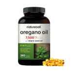 NatureBell Oregano Oil 7,500mg with Black Seed Oil 360 Softgels