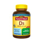 Nature Made Vitamin D3 1000 IU (25mcg) 300 Softgels
