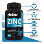 Dr.bo Zinc 50mg Tablets 100 Tablets - Image 2