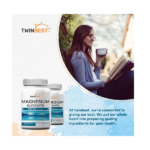 TwinBest Magnesium Glycinate 500mg 240 Capsules - Image 2