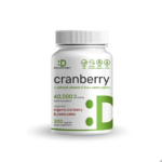 Deal Supplement Cranberry with Natural Vitamin C From Camu Camu 40,000mg 300 Capsules