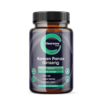 Clearwave Health Korean Panax Ginseng 500mg 180 High Strength Capsules