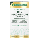 Nature’s Bounty Advanced Vitamin D3 with Magnesium Citrate Immune Formula  90 Tablets