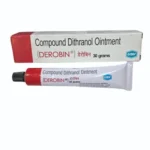 Compound Dithranol 30 gm Derobin Ointment, Indian