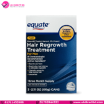 Equate Hair Regrowth Treatment Minoxidil Topical Aerosol 5% Foam 3-Month Supply 2.11oz