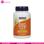 NOW Foods Super Omega 3-6-9 1200 mg 90 Softgels
