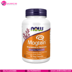 NOW Foods Supplements Magtein with patented form of Magnesium Mg Cognitive Support 90 Veg Capsules