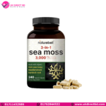 NatureBell Sea Moss Capsules 3,000mg Per Serving 240 Veggie Pills
