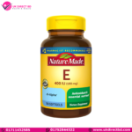 Nature Made Vitamin E 180mg 400 IU) dl-Alpha Dietary Supplement for Antioxidant Support 180 Softgels