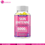 BCUELOV L-Glutathione 5000mcg Skin Whitening Capsules, Anti-Aging, Antioxidant 120 Capsules