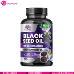 Nature's Strength Black Seed Oil Capsules 1000mg  100% Blackseed Oil Skin Health & Immune Support Vegan & Non-GMO Amazing Extraction Above Cold Pressed Pure Nigella Sativa Black Cumin Seed Oil  120 Softgels