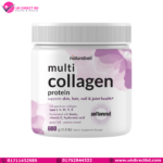 NatureBell Multi Collagen Protein Powder 600g 5 Types (I, II, III, V, X) Grass-Fed & Pasture-Raised with Biotin 5000mcg Vitamin C & Hyaluronic Acid 600g