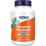 Now Foods Chromium Picolinate 200 mcg 250 Veg Capsules