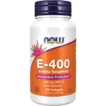 NOW Foods E-400 268mg (400Iu) 100 Softgels