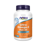 Now Foods Ultra Omega-3 Fish Oil (Bovine Gelatin) 90 Softgels