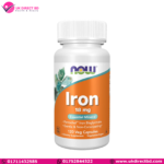 NOW Foods Iron 18mg 120 Veg Capsules