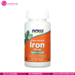 NOW FOODS Iron 36mg Double Strength 90 Veg Capsules