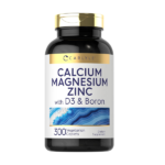 Carlyle Calcium Magnesium Zinc Vitamin D3 with Boron 300 Vegetarian Caplets