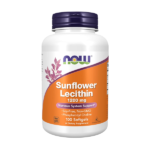 Now Foods Sunflower Lecithin Non GMO 1200mg 100 Softgels