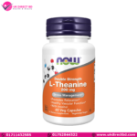 NOW Foods L-Double Strength L-Theanine 200mg Stress Management 60 Capsules