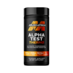 MuscleTech  AlphaTest Thermo Male Gym Workout Supplements for Muscle Growth Stamina & Energy 90 Capsules
