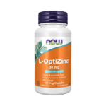 NOW Foods L-OptiZinc30mg Copper Highly Bioavailable Form Immune Support 100 Veg Capsules