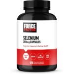 Force Factor Selenium Immune Support Supplement, Selenium 200mcg, 120 Capsules