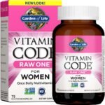 Garden of Life Vitamin Code Raw One for Women Once Daily Women's Multivitamin 75 Capsules