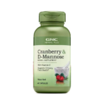 GNC Herbal Plus Cranberry & D-Mannose 60 Capsules